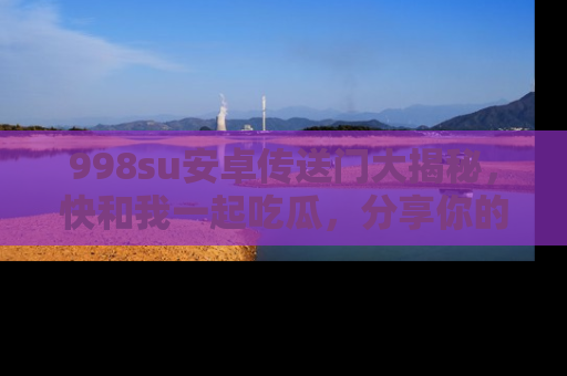 998su安卓传送门大揭秘,快和我一起吃瓜,分享你的发现!