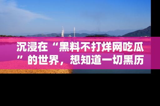 沉浸在“黑料不打烊网吃瓜”的世界,想知道一切黑历史与内幕信息的网站!