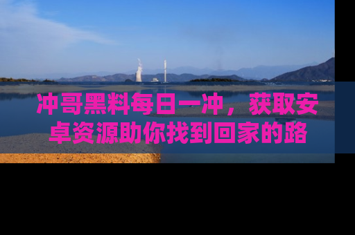 冲哥黑料每日一冲，获取安卓资源助你找到回家的路