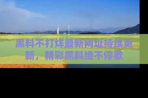 黑料不打烊最新网址持续更新，精彩黑料绝不停歇