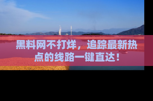 黑料网不打烊，追踪最新热点的线路一键直达！