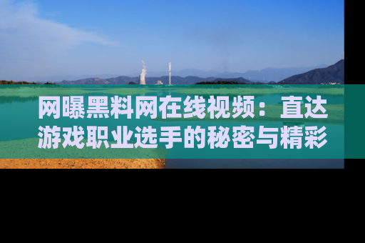 网曝黑料网在线视频:直达游戏职业选手的秘密与精彩动漫片段!